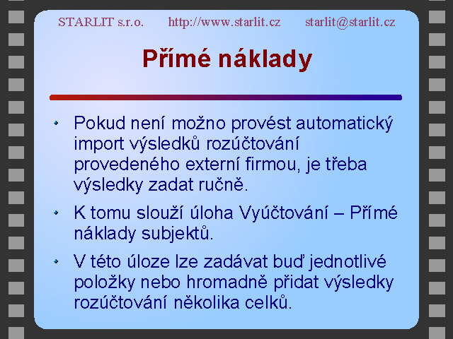 Co to jsou přímé náklady?